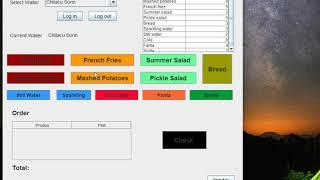 Java: POS restaurant