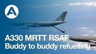 A330 MRTT RSAF buddy to buddy refuelling