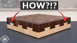 Building an Impossible Dovetail Cutting Board