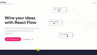 React flow tutorials | React Flow | React Tutorial