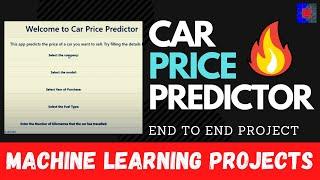 Car Price Predictor Project | Machine Learning | Linear Regression