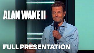 Sam Lake Alan Wake II Presentation | Summer Game Fest 2024