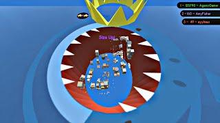 Hole.io - World Record Hole Map Control: 100.00% in 1 Seconds