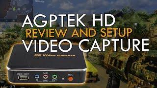 AGPtek HD Game Capture Review and SETUP GUIDE + Sample gameplay