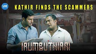 Irumbu Thirai Movie Scenes | Vishal Finds the Scammers! | Vishal | Samantha | Arjun