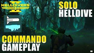 Helldivers 2 - The Commando Is Absolutely Insane, Automaton Solo Helldive (All Clear)