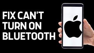 How To Fix Can't Turn On Bluetooth and Bluetooth Spinning on iPhone and iPad (2024)