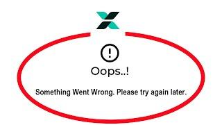 Fix NiyoX Apps Oops Something Went Wrong Error Please Try Again Later Problem Solved