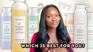 WHICH NATURIUM BODY WASH IS BEST FOR YOU? | How to properly use the NATURIUM BODY WASH #Naturium