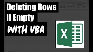 Deleting Empty Rows in Excel VBA