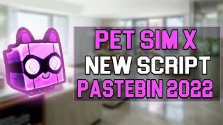 Pet Simulator X Script | New Script Pet Simulator X | Pet Sim X Script Pastebin