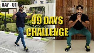 DAY-01 | 99 Days Challenge for Why ? | Warm-up, Walking & Cool down Stretches | RD Fitness | Tamil