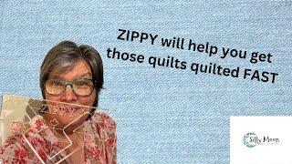 Using our 'Zippy" ruler to create amazing designs.  Free Ruler Quilting Demo