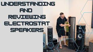 Martin Logan Electrostat review. ESL series 13. Understanding Electrostatic Speaker technology