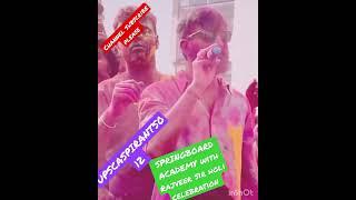 Rajveer sir with holi celebration SPRINGBOARD ACADEMY JAIPUR  #holicelebration #springboardacademy