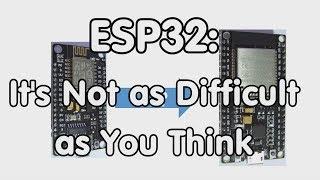 #147 Introduction into ESP32 with first tests: PWM, Servo, Web, Touch Sensors (Tutorial)