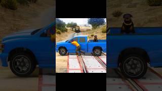 GTA V FRANKLIN SAVING CHOP FROM POLICE #shorts | mahiGAMING #gta5shorts