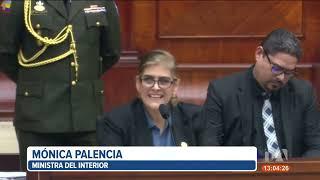 Juicio político en contra de la Ministra del Interior