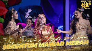 Elvy Sukaesih x Andin x Karen - Sekuntum Mawar Merah | GRAND FINAL KDI 2024