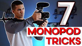 7 MONOPOD Tricks I ACTUALLY USE for Filmmaking
