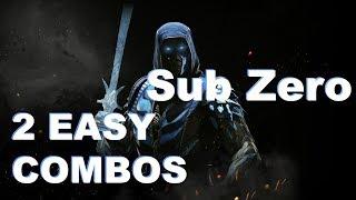 Injustice 2 - Easy Sub Zero Combos