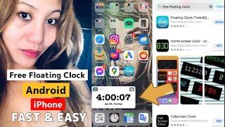 How To Install Floating Clock || Waray Fast & Easy Tutorial  #floating-clock #tutorials #fast&easy