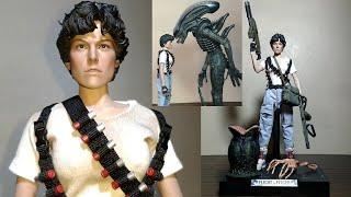 Ellen Ripley "Sigourney Weaver" Aliens Flight Officer 1/6 Scale Figure (Present Toys) like Hot Toys