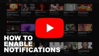 How to Enable Notifications on YouTube