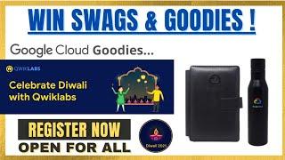 Diwali with Qwiklabs 2021 | Qwiklabs Challenge and Free Goodies | Google Cloud FREE SWAGS & GOODIES