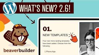 Beaver Builder 2.6 Page Builder Update: Reusable Blocks, New Breakpoint, Advanced Settings + More!