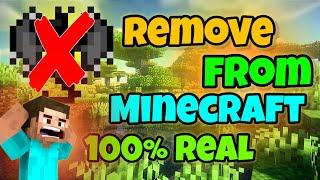 render dragon will REMOVE from Minecraft 100% real 