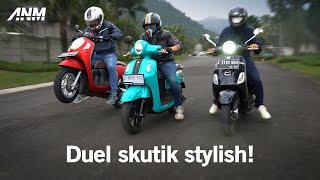 Honda Scoopy vs Yamaha Fazzio vs Vespa LX 125 pilih mana??