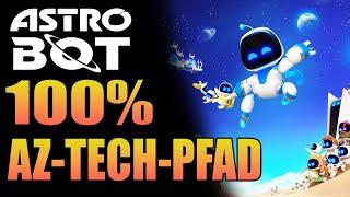 Astro Bot 100% Guide - Az-Tech Pfad - Alle Bots - Alle Puzzle - Alle Geheimlevel Az Tech Trail