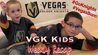 VGK Kids weekly recap: 11/19/18 (The return of Schmidt)