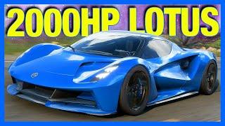 Forza Horizon 5 : 2000 Horsepower Lotus Evija!! (FH5 Lotus Evija Test Drive)
