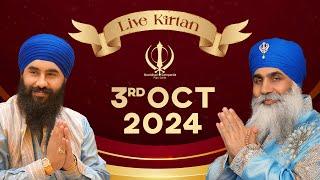 Live Kirtan from MGC | 03Oct24n | Neeldhari Samparda | Bhai Nirmal Singh Ji Khalsa