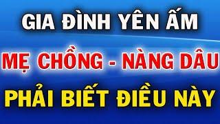 4 Điều Mẹ Chồng Nàng Dâu Phải Biết Để Gia Đình Mãi Yên Ấm