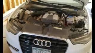 How to change oil  on 2011 - 2015 Audi A6 (C7 4G) 3.0T - DIY