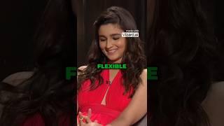 Alia Likes Flexible Things!!#coffeewithkaran