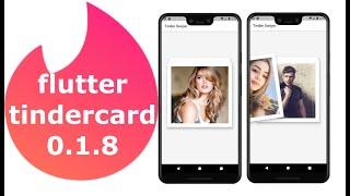 How to create Tinder Swipe Cards in Flutter using "flutter_tindercard" package | in just 9 minutes