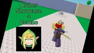 Archer Showcase + Combo || Project Smash || Roblox (Outdated)