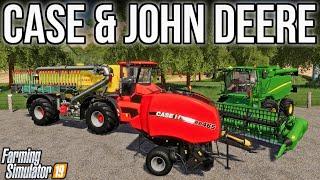 NEW MODS FS19! Case Baler, John Deere Header, & More! (14 Mods) | Farming Simulator 19