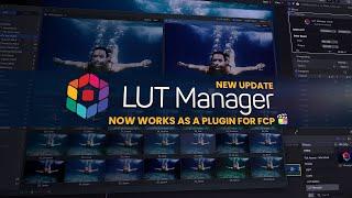 Top plugin to preview, organize and manage LUTs in Final Cut Pro