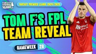 CUNHA TO WOOD?!  | TOM F'S FPL GW28 TEAM SELECTION!  | Fantasy Premier League Tips 2024/25