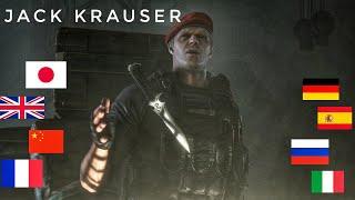 Resident evil 4 remake Jack Krauser different languages comparison