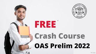 FREE OPSC OAS Prelim Coaching 2022 | RAYACADEMY Bhubaneswar