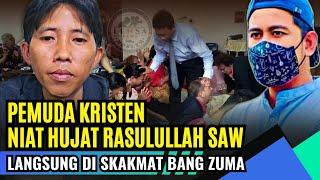 MAMPOSH ‼️Pemuda Kristen Niat Hujat Rasulullah SAW ~ Langsung di SKAK MAT Ust ZUMA