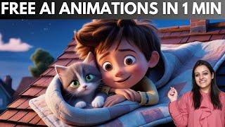 Free 3D Cartoon Animation Videos using Free AI Tools | Ritika AI | Hindi #ai #aitools