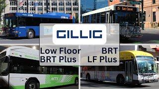 Gillig Low Floor Compilation