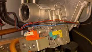 How to diagnose, replace pressure sensor, F75 with pressure on a Vaillant Eco boiler step by step